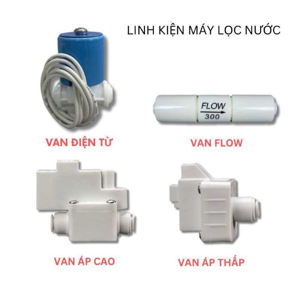 4 loại van quan trọng của máy lọc nước 