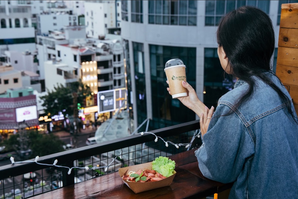 Chốn Bình Yên Coffee Nha Trang Quán Cafe View biển Nha Trang